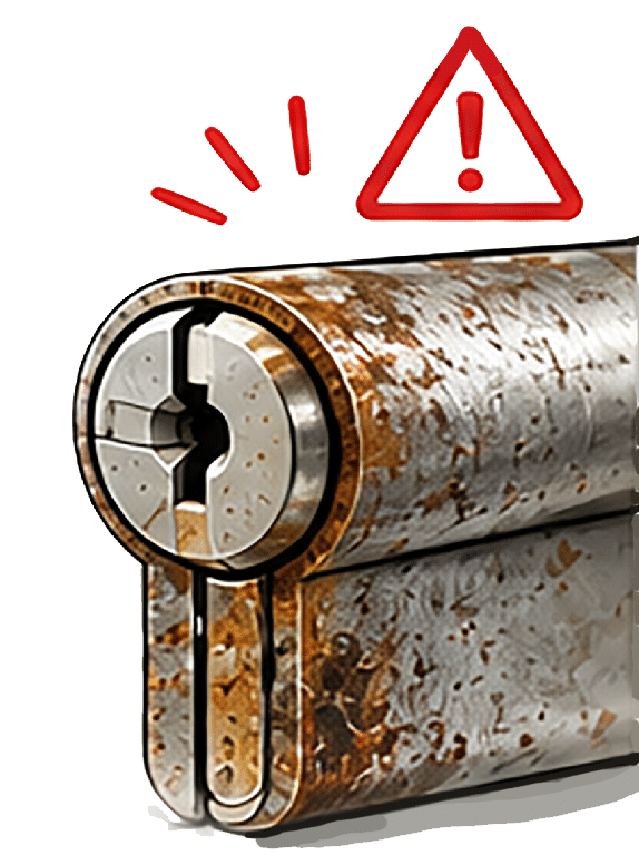 Crab so maintenance alt :« Comment entretenir une serrure à barillet ? Découvrez les étapes, produits recommandés et conseils de Crab SO pour prolonger la durée de vie de vos portes. »