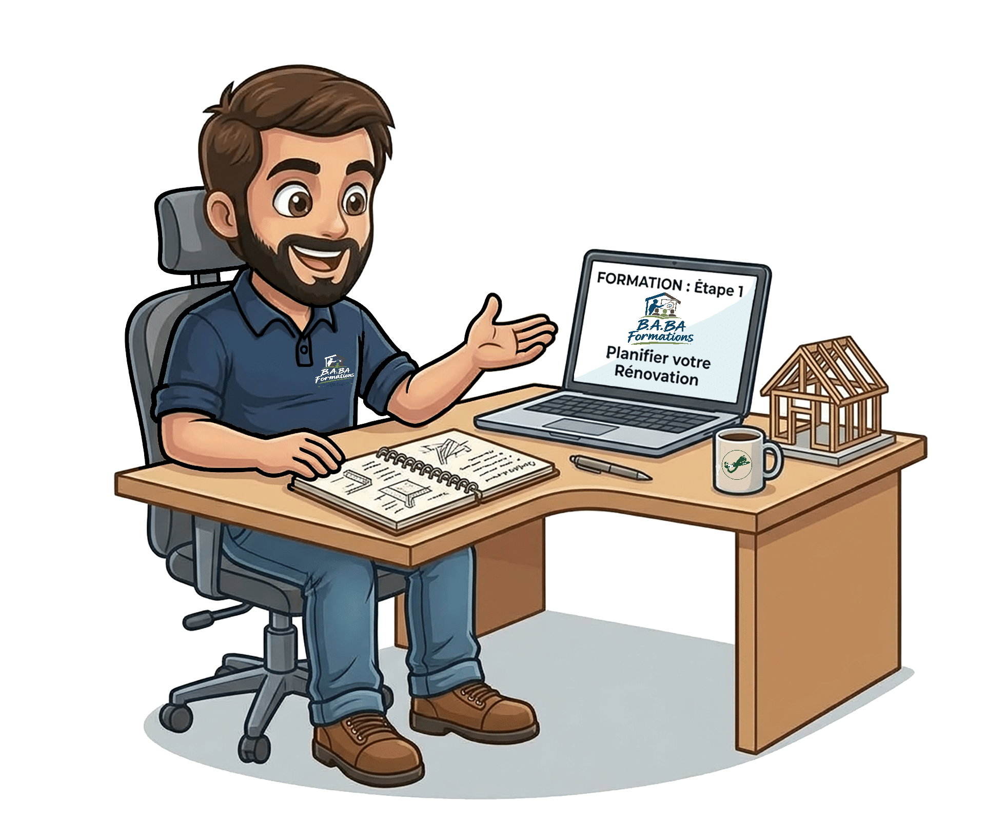 Davy B A BA 23 alt:"B.A.BA formations, la transmission de savoir faire et l'expertise terrain"